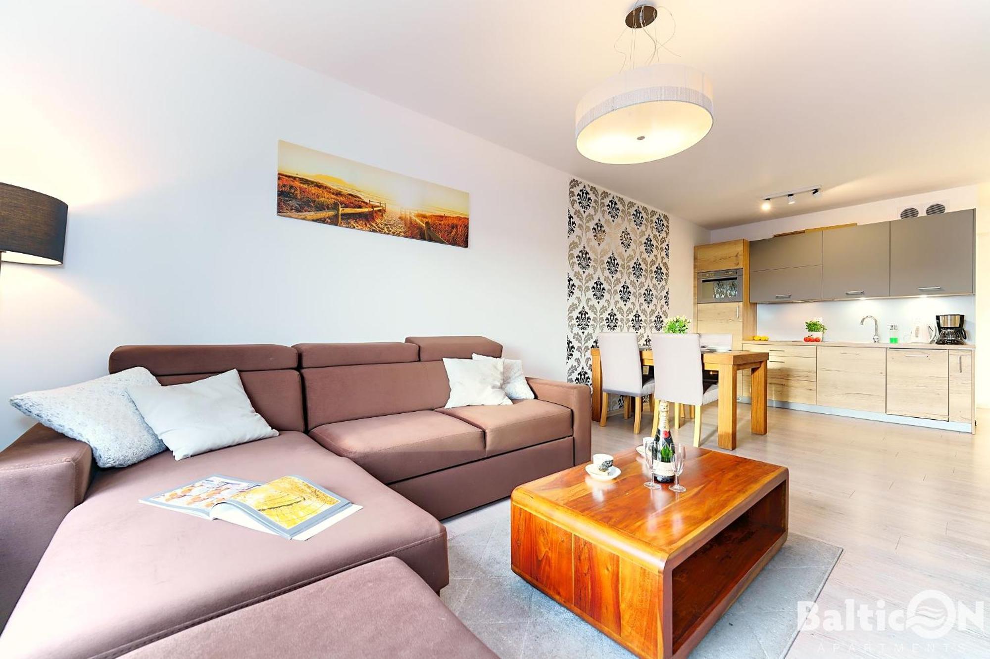 Apartamenty Balticon Polanki Park - Basen, Sauna, Silownia, Sala Zabaw Dla Dzieci Inclusive Kołobrzeg Rom bilde